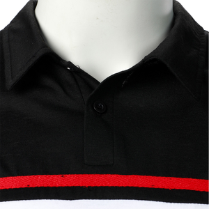 Camiseta de poliéster de primera calidad personalizada de alta calidad de diseñador de Color sólido deportivo de manga corta camisetas lisas pantalones de punto peinado suave - Product Image 6