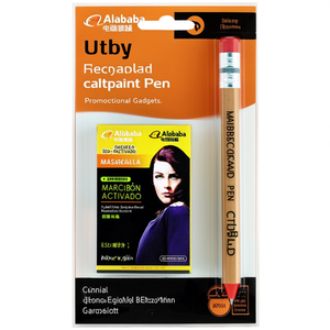 Penna a Sfera Riciclata Utby, Gadget Promozionale Ecologico - Product Image 2