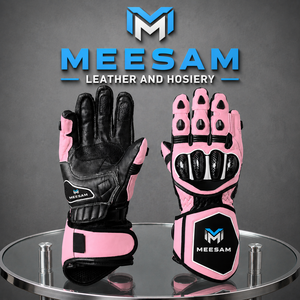 Gants de moto en cuir pour la course, nouveaux modèles 2027, protection complète des doigts, gants de course respirants et ventilés pour side-car - Product Image 1