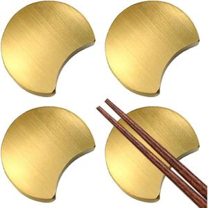 Le plateau porte-baguettes adopte un design moderne et concis en forme de lune pour les fournitures de restaurant d'hôtel à la maison - Product Image 1