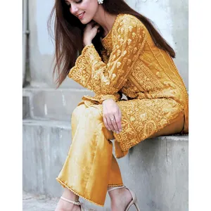 स्टाइलिश पाकिस्तानी भारतीय औपचारिक आकस्मिक पार्टी पहनने ईद महिलाओं के कपड़े नई आगमन सलवार कमीज लॉन कुर्ती