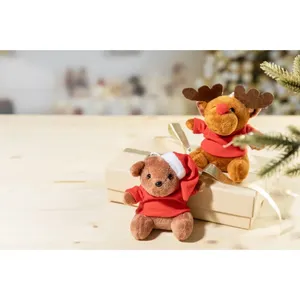 Porte-clés en peluche ours de Noël personnalisé Julnalle, gadgets personnalisés pour une idée cadeau parfaite - Product Image 5