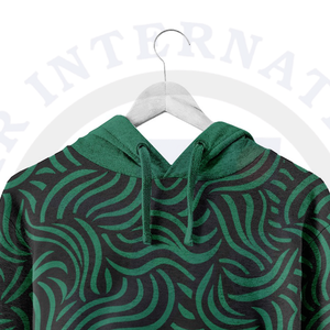 Sudadera con capucha informal de gran tamaño con hombros caídos para hombre, sudaderas de algodón 100% de peso pesado para ropa de calle de invierno - Product Image 6