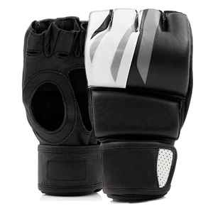 ถุงมือ MMA แบบไม่มีนิ้วใช้ฝึกฝนแบบมืออาชีพครึ่งนิ้ว - Product Image 6