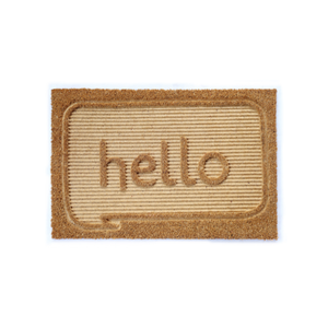 Choose Perfect Finished Anti-Slip Door Mat Dust-Removing for Home Entrance Hallway Living Room PVC <b>COIR</b> EMBOSSED <b>DOORMAT</b> - Product Image 1