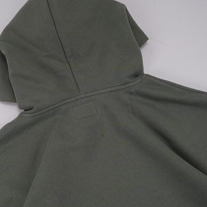 Sudadera con capucha de lana orgánica para hombre Sudaderas con capucha personalizadas de algodón orgánico para hombre Sudadera con capucha orgánica - Product Image 4