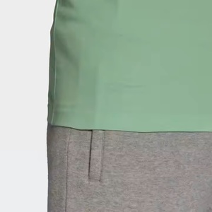 2025 verano Unisex 100% algodón camiseta logotipo personalizado manga corta peso pesado 220g blanco sólido liso con fibra de bambú - Product Image 6