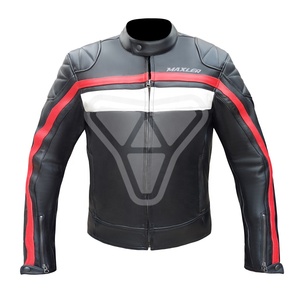 Best Selling Men's Motorbike Casual Stylish Windproof <b>Plus</b> <b>Size</b> Leather <b>Jacket</b> Custom Design with Durability and Breathability - Product Image 1
