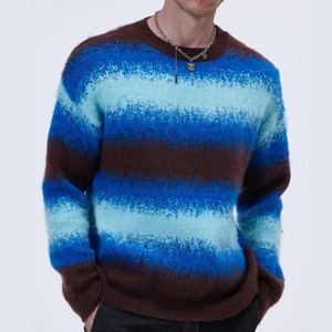 Suéter de Punto Personalizado Antiarrugas de Secado Rápido, Transpirable, con Cuello Redondo, Logotipo Frontal y Opciones Personalizables para Invierno - Product Image 1