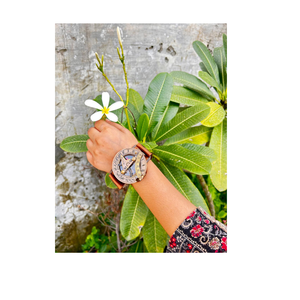 Boussole en laiton faite à la main cadran solaire montre-bracelet Style Antique Steampunk poignet boussole en laiton cadran solaire montre - Product Image 4