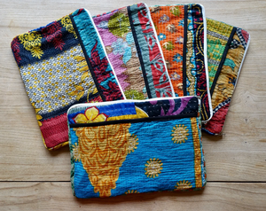 Tablet <b>laptop</b> case Vintage cotton kantha recycled tablet sleeve handmade item Repurposed eco friendly fabric bohemian bag - Product Image 4