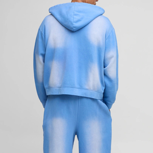 Ensemble de survêtement avec capuche et fermeture éclair, ensemble de jogging de haute qualité pour hommes, manches longues, coupe décontractée et tendance, idéal pour les commandes en gros - Product Image 5