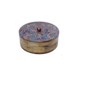 Wooden Chapati <b>Box</b> Round /<b>box</b> Wooden Polish Storage <b>Box</b> Fancy Handmade <b>for</b> Printed <b>for</b> Hot <b>Sale</b> Product - Product Image 1