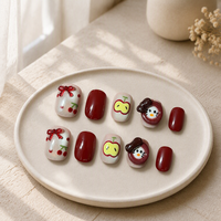 Faux ongles faits à la main, moins chers en gros, prix de gros, différentes couleurs, logo personnalisé ODM, faux ongles durables, livraison mondiale