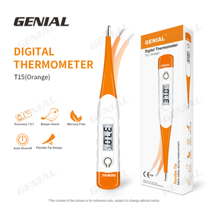 <span class=keywords><strong>Thermomètre</strong></span> <span class=keywords><strong>Basal</strong></span> Numérique de Haute Précision CE, en Stock, Expédition Rapide, pour Adultes et Bébés, Mesure de Température Axillaire et Orale - Product Image 1