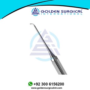 Conception de lame de curette antérieure 1/2 Hutchinson. Poignée à double extrémité Fabricant d'instruments chirurgicaux dentaires - Product Image 3