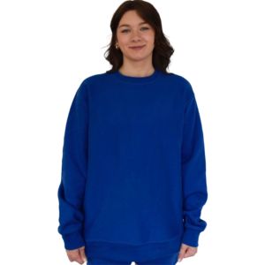 Premium University Sudadera Heavyweight Fleece Cuello redondo de gran tamaño Logotipos personalizados Impresión Bordado Frente Invierno Diseño trasero - Product Image 1