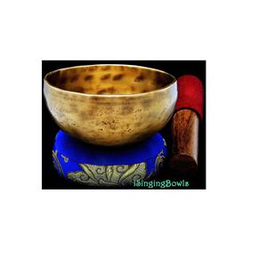 Cuenco de canto Tibetano para meditación, Material de latón decorativo personalizado, cuencos para cantar - Product Image 5