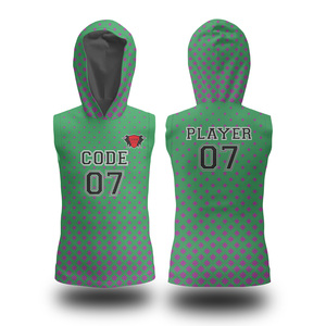 Transpirable con capucha 7V7 bandera equipo de fútbol uniforme de entrenamiento conjunto de compresión sublimada camisetas para Bandera de fútbol ropa de fútbol - Product Image 5