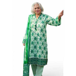 Conjunto de traje de 3 piezas estampado para mujer con dupatta, colección CL-62020 B - Product Image 1