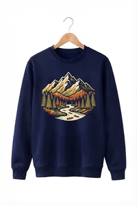 Sudadera de Hombre de Estilo Urbano para Invierno, de Secado Rápido, a Precio Razonable, Casual, de Manga Larga, con Cuello Redondo y Diseño Sólido - Product Image 3