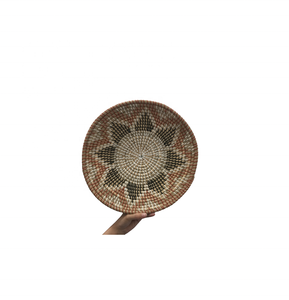 Handwoven Round Seagrass Basket - Medium Seagrass Wall <b>Planter</b> -Boho Seagrass Wall Hanging Factory for Decor Home Hotel <b>Garden</b> - Product Image 2