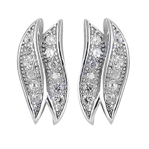 925เงินสเตอริ่งเซอร์โคเนียต่างหูเพชรสวิสสไตล์สวยงามสำหรับงานแต่งงานเครื่องประดับของขวัญสวยงามสำหรับผู้หญิงผู้หญิง - Product Image 1