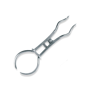 Abrazadera de presa de goma Dental Brewer Instrumentos quirúrgicos dentales Venta al por mayor Precio bajo Fórceps de presa de goma Kit de presa de goma de alta calidad - Product Image 2