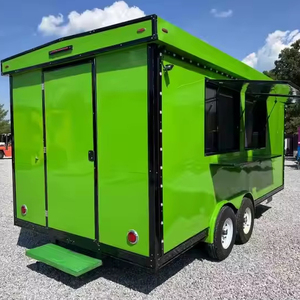 2023 Quality Cargo Concession 8.5x20 BBQ Porch Food Trailer 7 Foot Interior Height 13,500 BTU A/C Water Snacks Candy Chips - Product Image 1