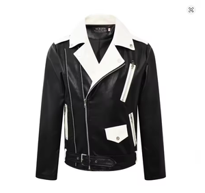 Nouveau modèle 2026 Veste en cuir pour homme et femme Nouvelle mode Veste en cuir pour homme Veste en cuir coupe-vent 2025 - Product Image 1