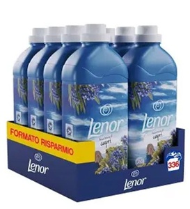 Suavizante de telas concentrado Lenor, 200 lavados (8 x 25), Aroma D'Italia Panarea, frescura y suavidad duraderas - Product Image 3