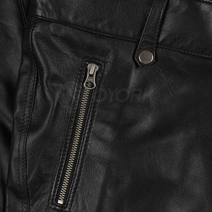 Newest Style Skinny Fit Men Genuine Leather Pants Casual Wear High Quality Leather Pant For Adult - Product Image 4