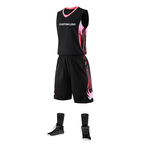 เสื้อบาสเก็ตบอลสำหรับผู้ชายเสื้อทีมและกางเกงขาสั้นเครื่องแบบบาสเก็ตบอลพิมพ์ซับลิเมชันดีไซน์ล่าสุด - Product Image 5