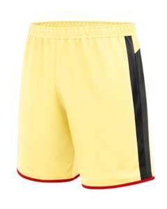 Maillot de football personnalisé jaune et noir avec short, uniforme de football en polyester respirant pour l'entraînement, les matchs, les tenues d'équipe, ensemble ajusté professionnel - Product Image 4
