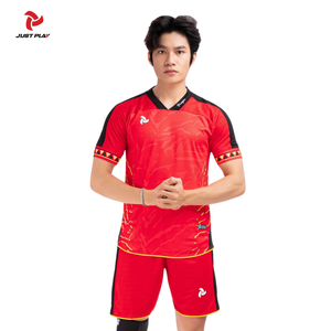 Maillot de football personnalisable de haute qualité unisexe de luxe en vogue hommes femmes uniforme d'équipe lavé étiquettes personnalisées originales ensembles OEM Style - Product Image 2