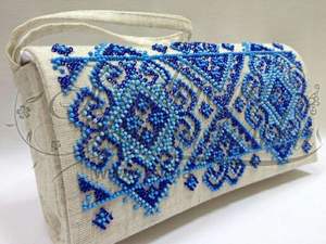 TU BORDADO ÚNICO MEJOR Estilo bohemio Bordado Trabajo Mano Embrague Monederos Diseño de lujo Forro Perla Fiesta de bodas al por mayor - Product Image 2