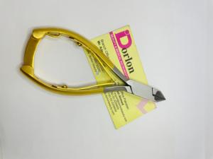 กรรไกรตัดเล็บแบบตรงด้านข้างชุบทองครึ่งชิ้นสำหรับเล็บหนาที่ตัดเล็บ - Product Image 5