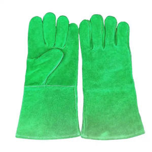 Gants de soudage MIG en cuir de vachette fendu de qualité supérieure XL Gants de sécurité pour les soudeurs - Product Image 3
