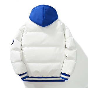 Ventes en gros de parkas d'hiver personnalisées pour hommes, doudounes et manteaux en duvet pour hommes, simples, rembourrés, style bulle - Product Image 4