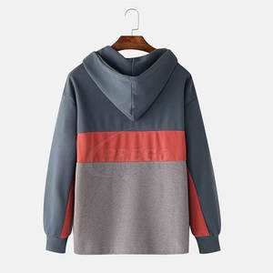 Nouvelle Arrivée Promotionnelle : Sweat à Capuche Homme Hiver Décontracté Uni en Polyester/Coton Respirant Séchage Rapide - Style Unique Haute Qualité 2025 - Product Image 2