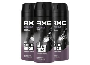 Desodorante en Aerosol Axe Black Night Herbal 0% Alcohol, 150 ml, Paquete de 3 - Product Image 2