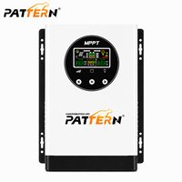 Contrôleur de charge solaire MPPT PATTERN 100A 12V 24V 36V 48V Auto LCD RS485 pour système de stockage d'énergie domestique