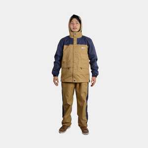 Ensemble d'imperméables en PVC EVA nylon marron clair de style simple pour filles, taille XL, logo personnalisable, design à la mode pour les jours de pluie - Product Image 1