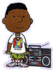 แพทช์ปักคุณภาพสูง ลาย Louisiana Rich Red Text ขายส่ง แพทช์ปักลาย Garbage Plate สำหรับเด็ก ป้ายติดเสื้อผู้ชายหรือผู้หญิง - Product Image 4