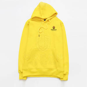 Dernière conception de haute qualité grande taille sweats à capuche pour hommes 100% coton respirant et solide motif hiver mode fabriqué au Pakistan - Product Image 2