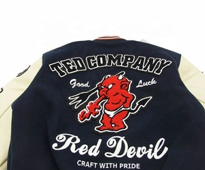 Veste universitaire personnalisée de haute qualité/Letterman/vestes de baseball avec logo imprimé col montant pour l'hiver - Product Image 4