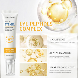 CHIC BEAUTE Gel <span class=keywords><strong>Contorno</strong></span> <span class=keywords><strong>Occhi</strong></span> Idratante con Caffeina e Yerba Mate, Trattamento Anti-Occhiaie e Anti-Gonfiore - Product Image 5