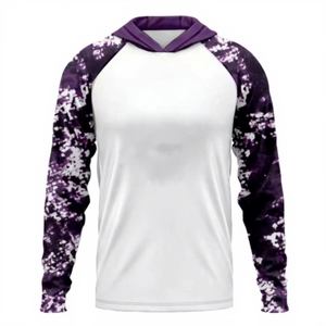 ชุดตกปลาฤดูร้อนปี 2026 แขนยาว มีฮู้ด ระบายอากาศได้ดี ผลิตจากโพลีเอสเตอร์ รับผลิตแบบ OEM/ODM พร้อมคุณสมบัติป้องกันรังสียูวี UPF 50  เสื้อตกปลา ขายส่ง - Product Image 3