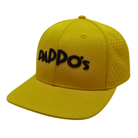 Gorras de Golf Personalizadas al por Mayor, Gorras Snapback de Poliéster Perforadas, Fabricante de Gorras de Indonesia, Gorras Deportivas Impermeables Multicolores KA