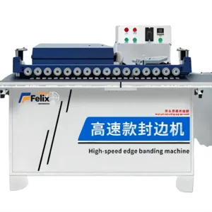 New Automatic edge banding electric furniture auto edge banding machine reliable quality automatic edge banding machine